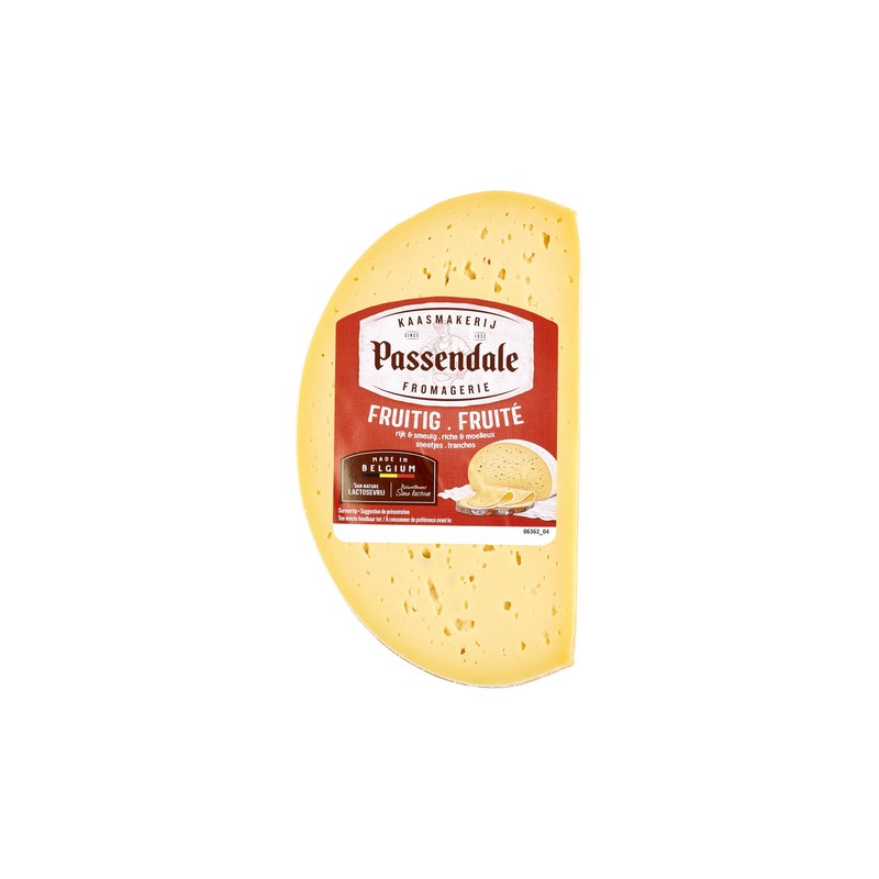 PASSENDALE - FROMAGE - FRUITE - TRANCHES - 350GRS